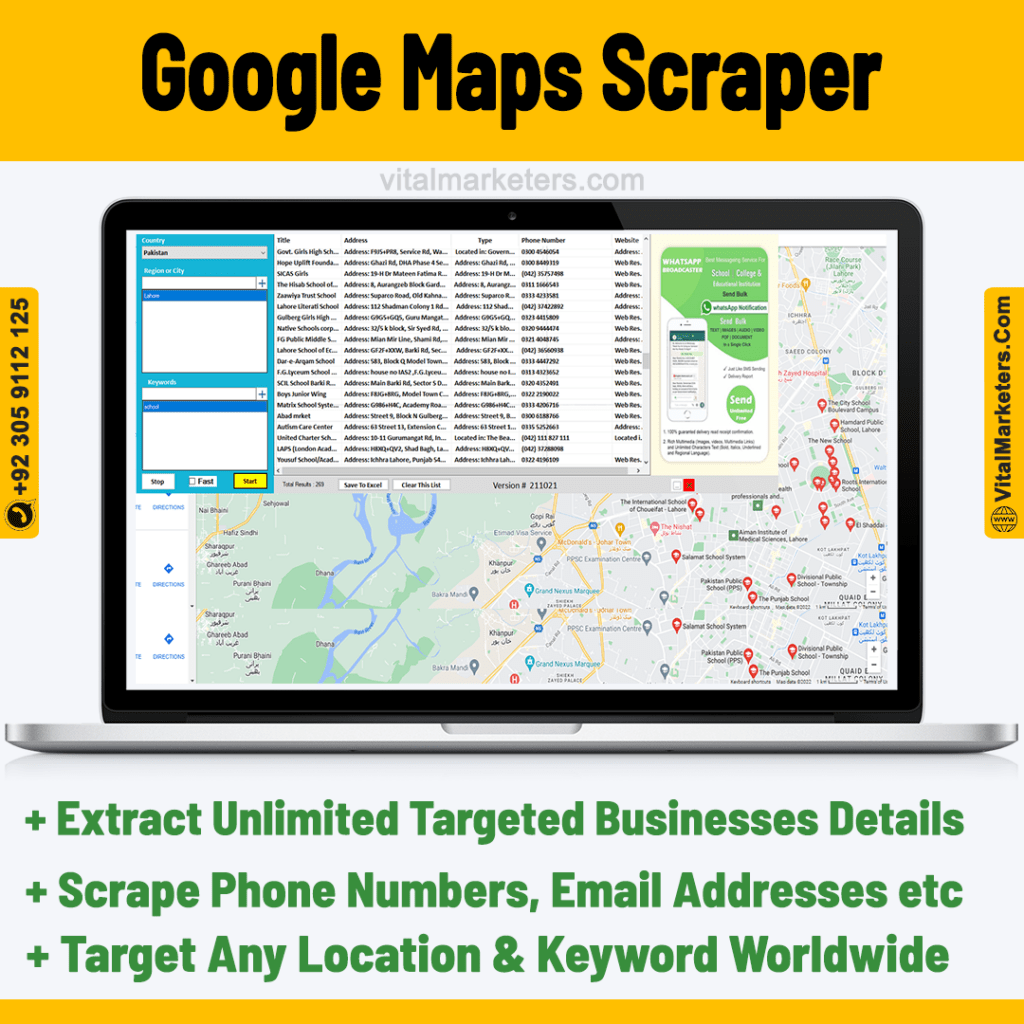 Google-Map-Scraper-Extractor-by-Vital-Marketers